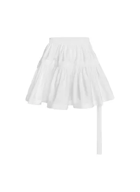 -----------ALAÏA ---- ------------ ----Flared Poplin Skirt --