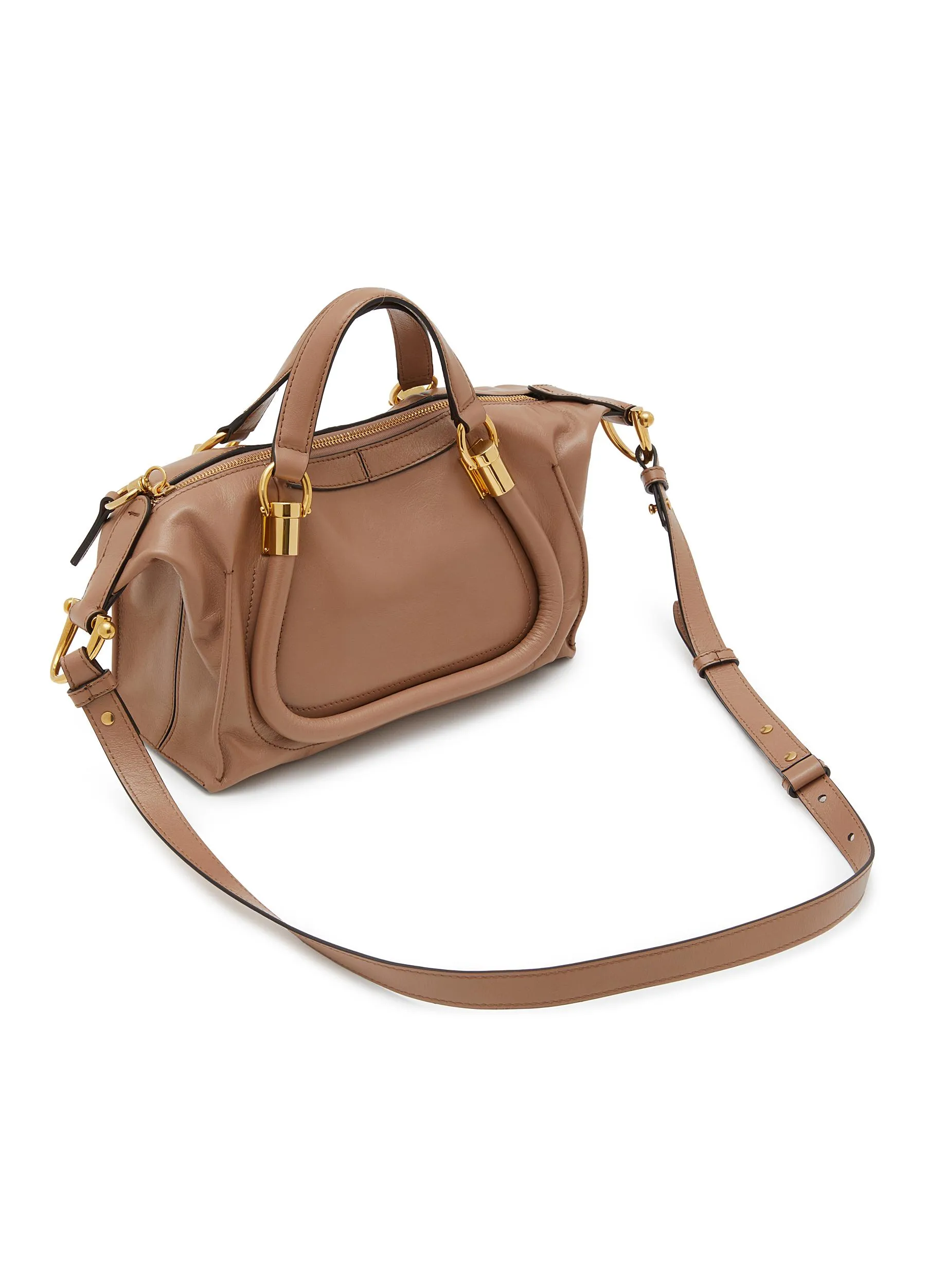 -----------CHLOÉ  ---- ------------ ----Small Paraty 24 Leather Shoulder Bag --