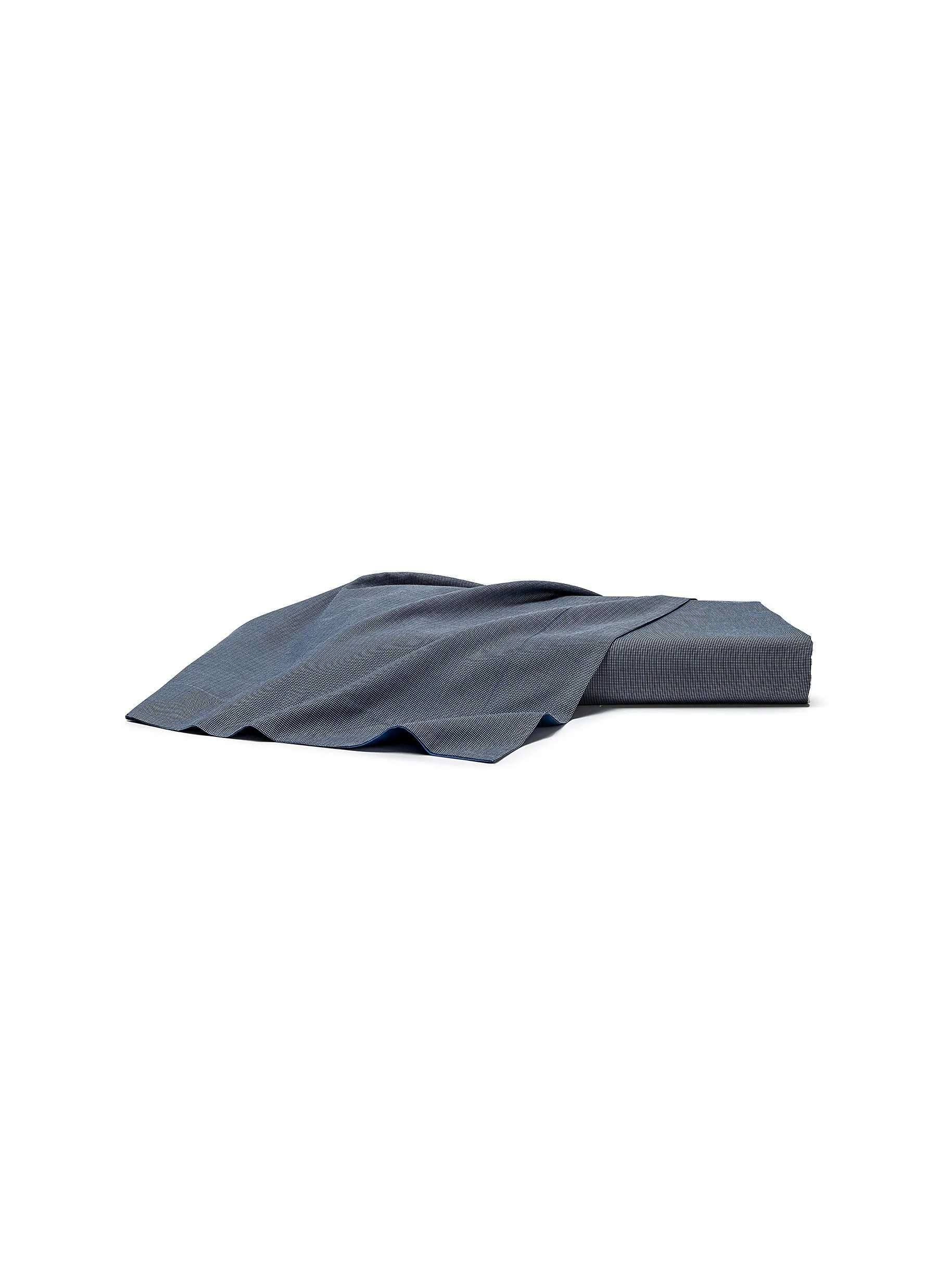 -----------FRETTE ---- ------------ ----Shirting Queen Size Duvet Cover — Dark Blue --