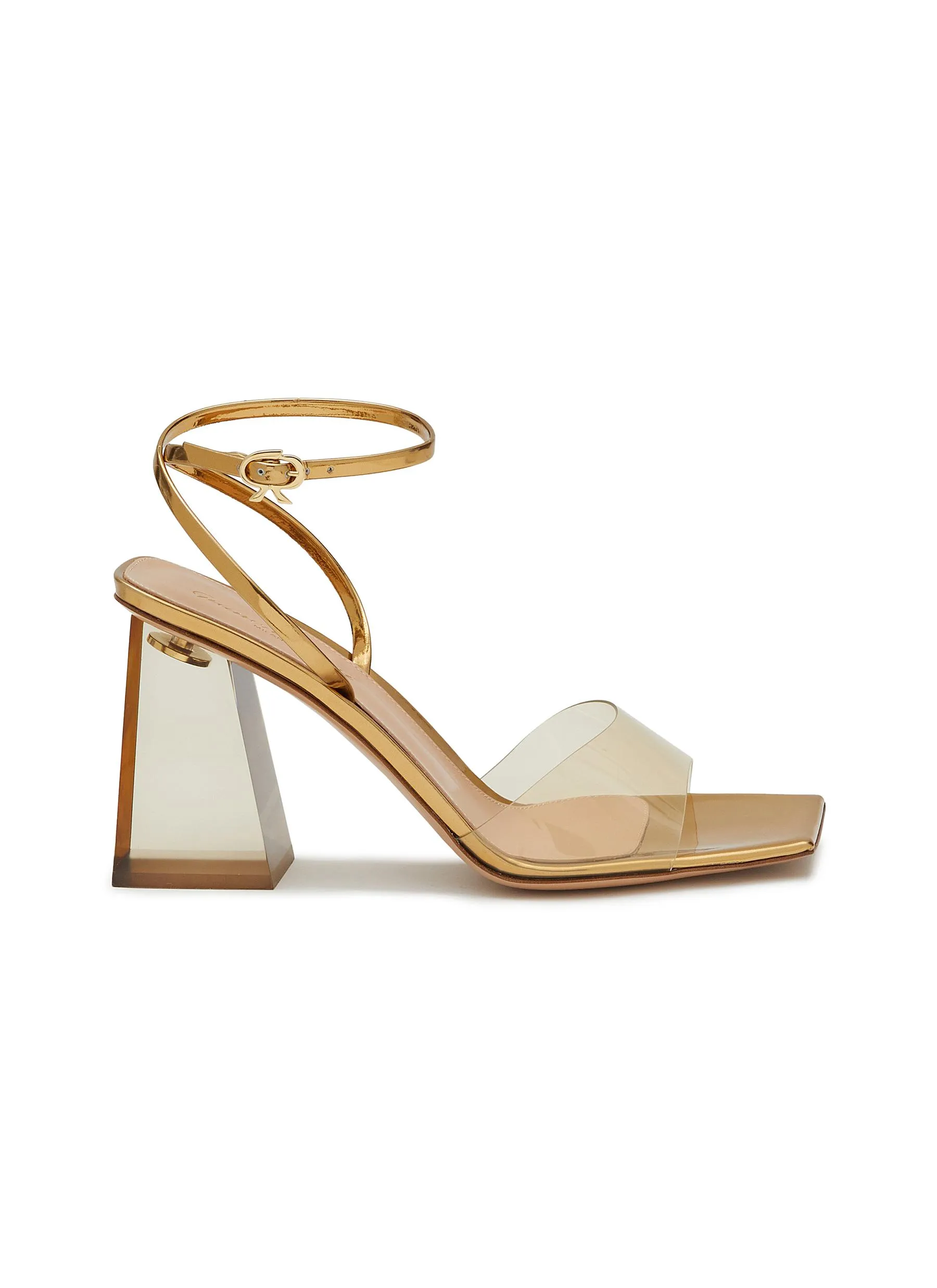 -----------GIANVITO ROSSI ---- ------------ ----85 TPU Strap Heeled Sandals --