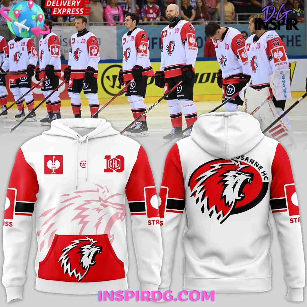 -Lausanne HC Icy Hockey 2024 Hoodie