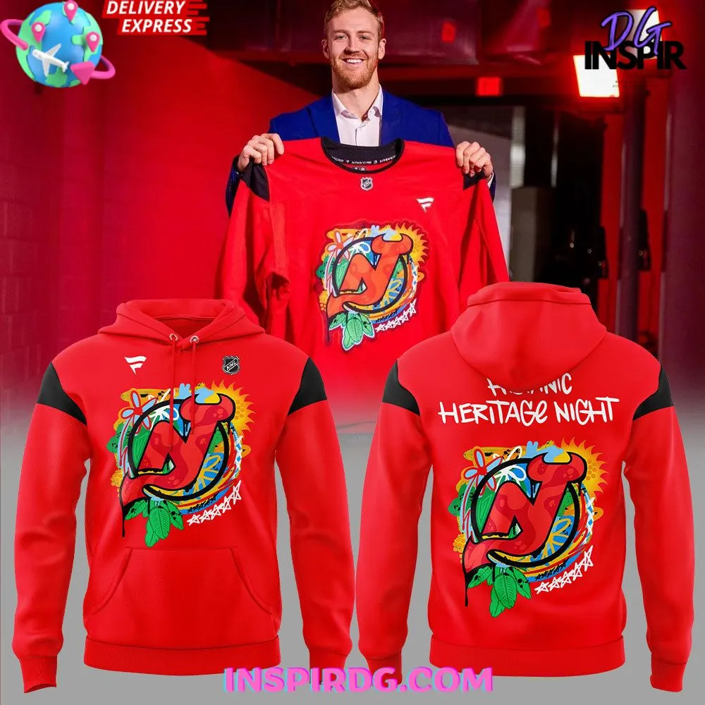 -New Jersey Devils Hispanic Heritage Night 2024 Hoodie
