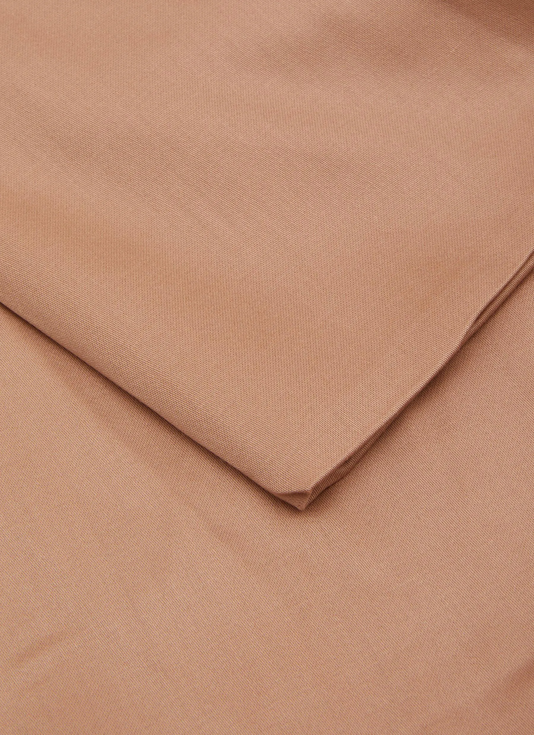 -----------YVES DELORME ---- ------------ ----Triomphe Fitted Sheet — Sienna --
