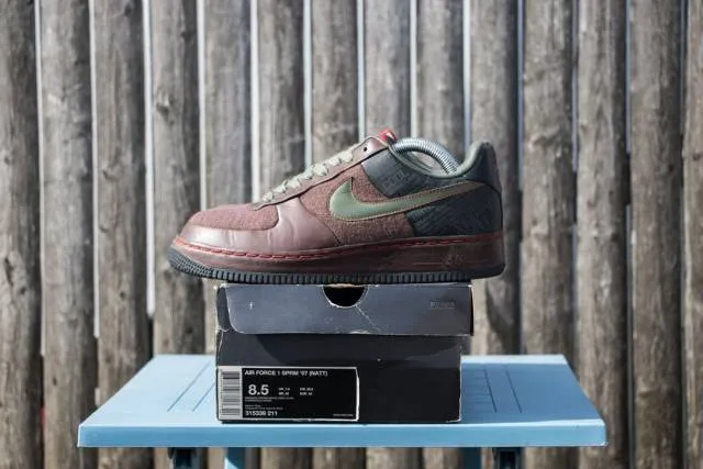 2007 Nike Air Force 1 SPRM '07 NATT 315339 221 NDS 8.5