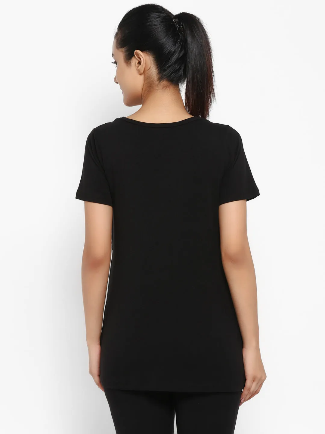 2pc. Maternity UnderBelly Leggings + Feeding T-Shirt