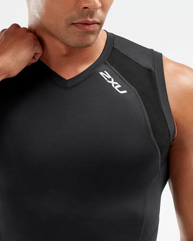 2XU - COMPRESSION SLEEVELESS TOP +++