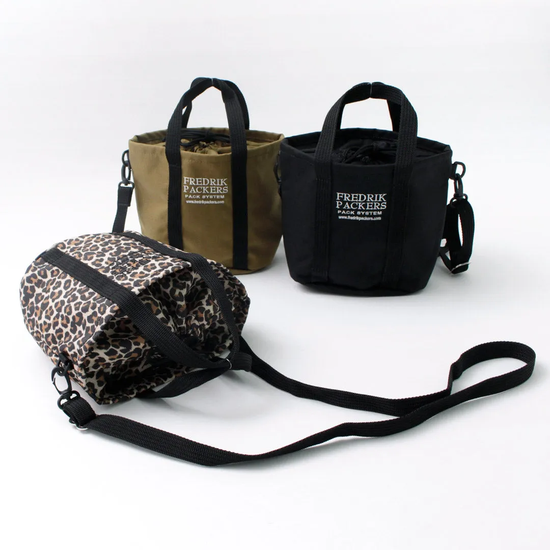 【30％OFF】FREDRIK PACKERS（フレドリックパッカーズ） 1000D ドローストリング ミニ トート レディース ショルダーバッグ 巾着 トート バッグ 2WAY 軽い 1000D DRAWSTRING MINI TOTE【セール】