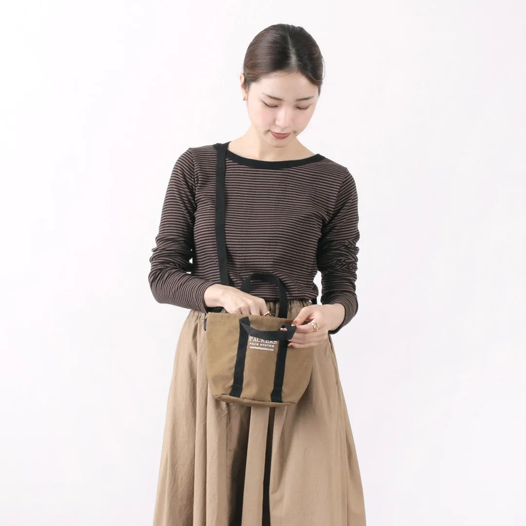 【30％OFF】FREDRIK PACKERS（フレドリックパッカーズ） 1000D ドローストリング ミニ トート レディース ショルダーバッグ 巾着 トート バッグ 2WAY 軽い 1000D DRAWSTRING MINI TOTE【セール】