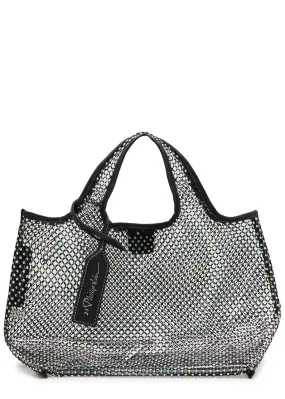 3.1 PHILLIP LIM Market mini crystal-embellished PVC tote  -                         -                     -                