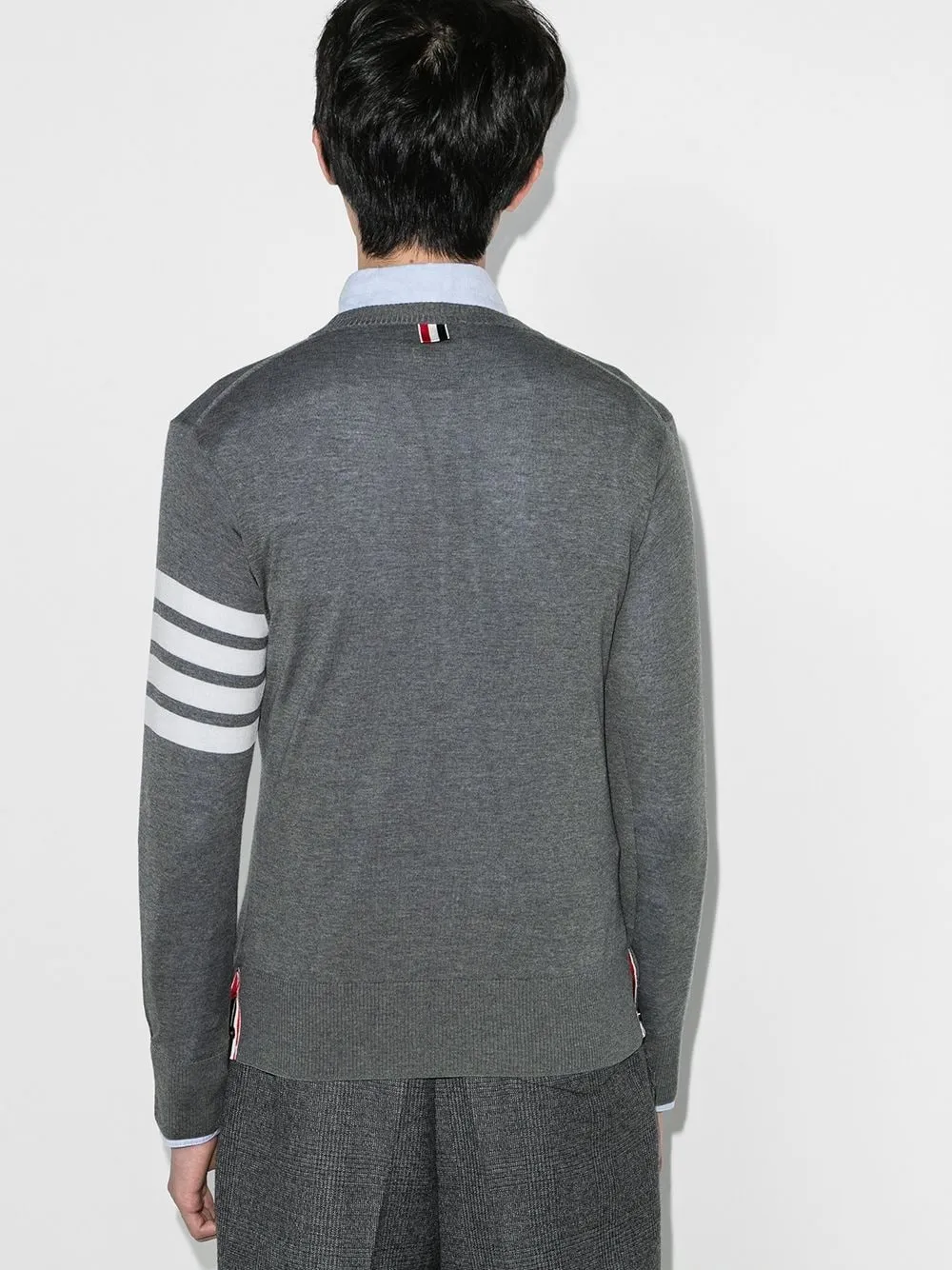 4-Bar Merino Pullover