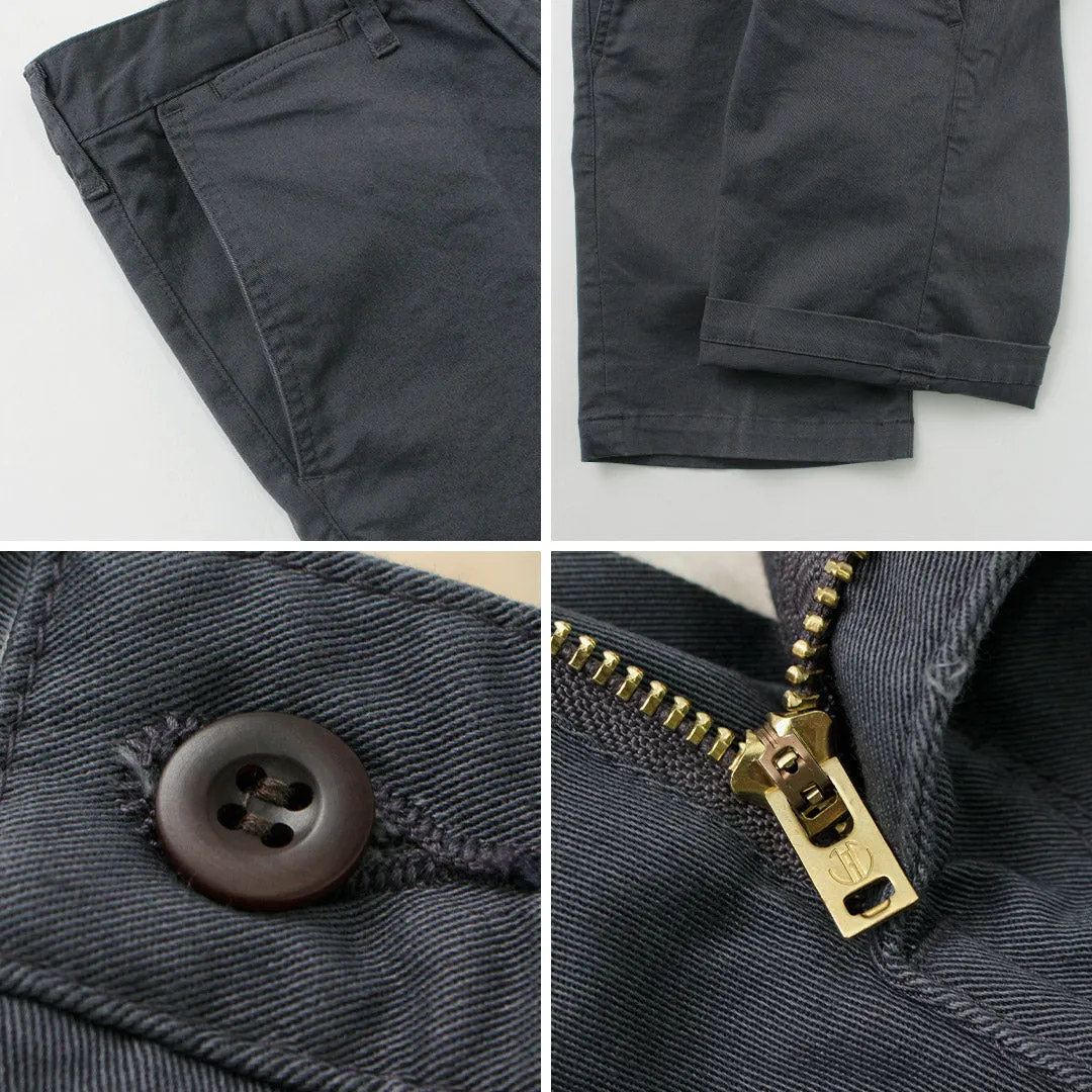【50％OFF】JAPAN BLUE JEANS（ジャパンブルージーンズ） 別注 RJB3291 フレンチ スリムトラウザーショーツ / ショートパンツ ハーフパンツ 半ズボン ボトムス チノ 伸縮 ストレッチ【セール】