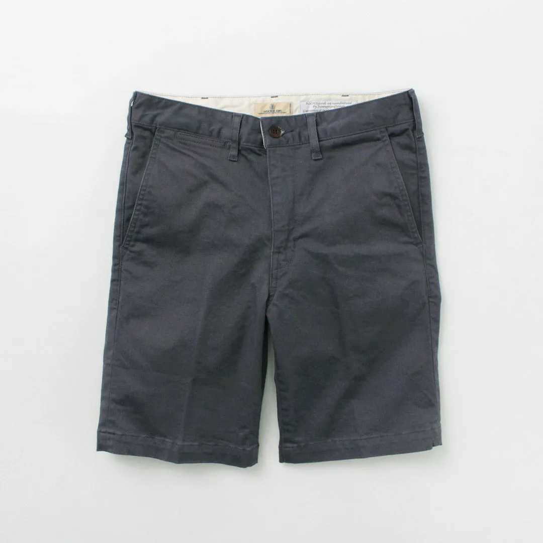 【50％OFF】JAPAN BLUE JEANS（ジャパンブルージーンズ） 別注 RJB3291 フレンチ スリムトラウザーショーツ / ショートパンツ ハーフパンツ 半ズボン ボトムス チノ 伸縮 ストレッチ【セール】