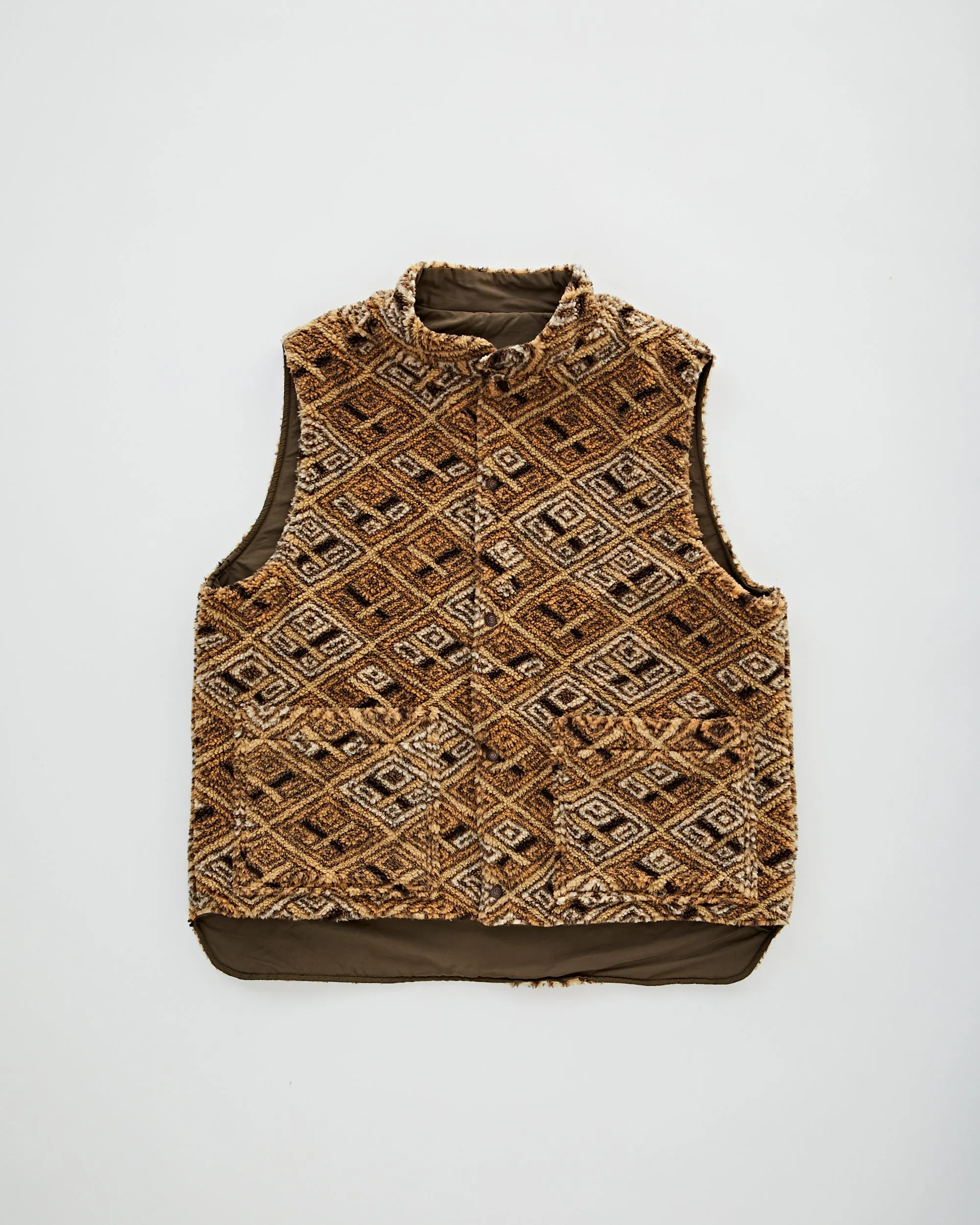 60/40 Cloth Reversible Vest Army Green