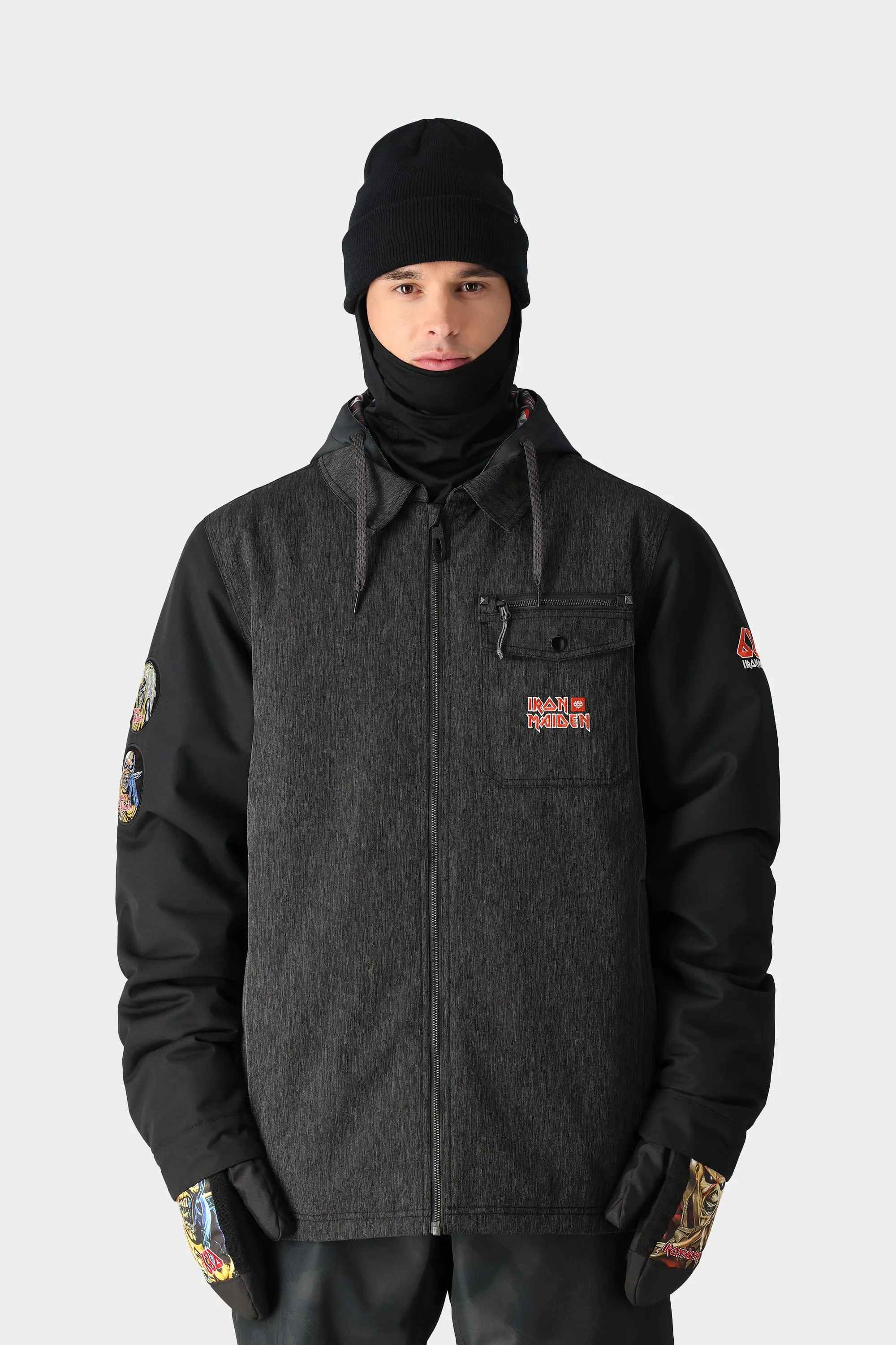  686 x Iron Maiden  Insulated Battle Jacket