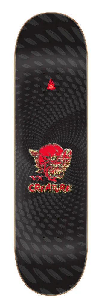 8.30 Gravette Fiend Flash VX Creature Skateboard Deck