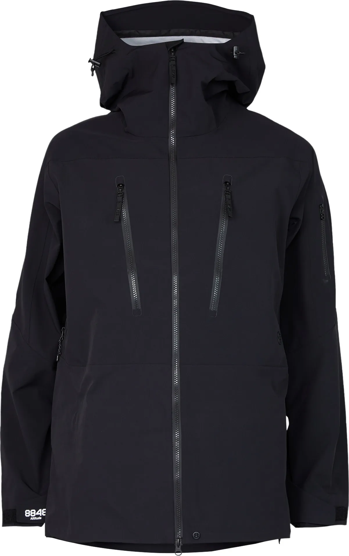 8848 Altitude Men's Gansu 4.0 Shell Jacket Black | Buy 8848 Altitude Men's Gansu 4.0 Shell Jacket Black here | Outnort