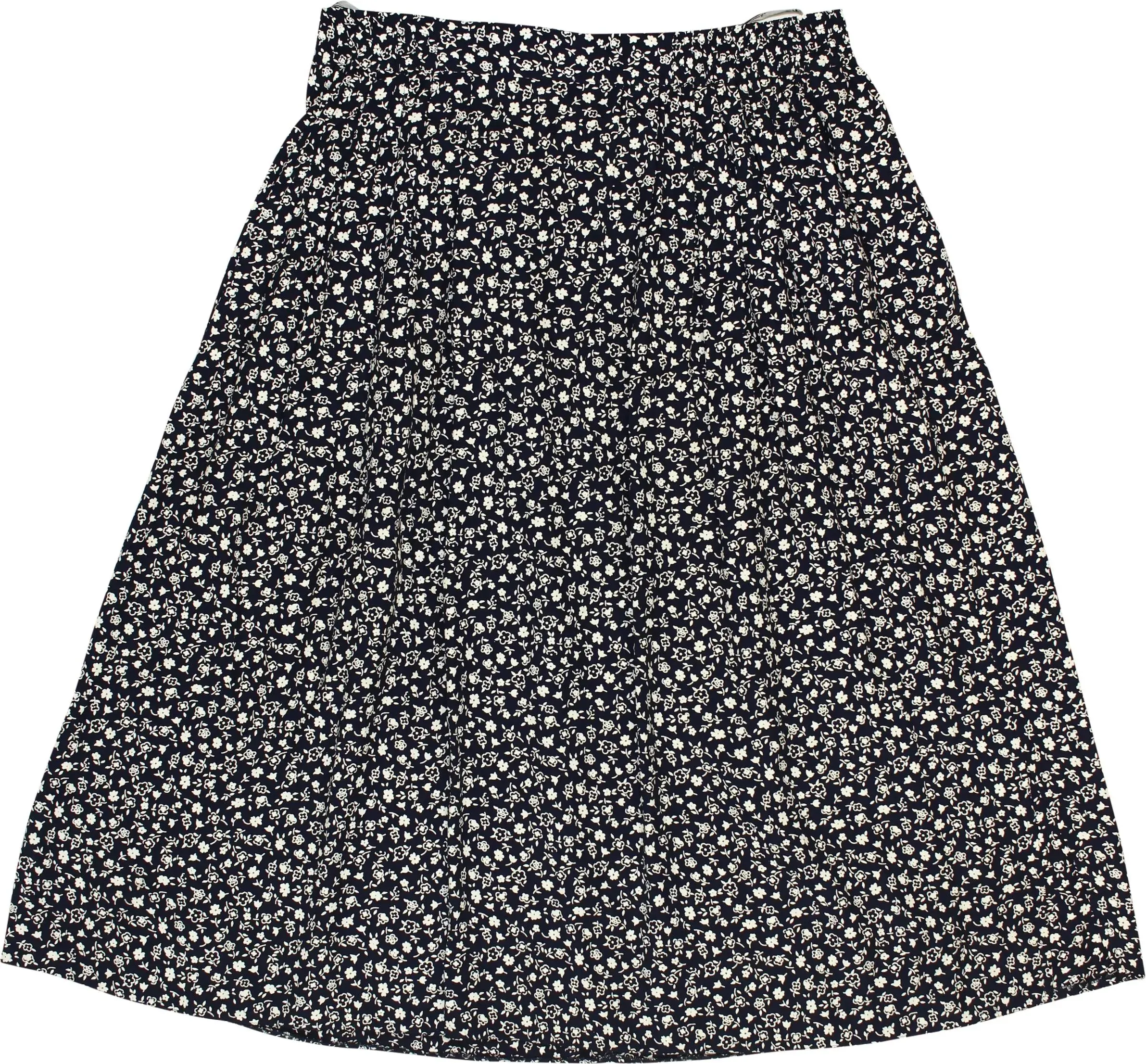 90s Floral Midi Skirt | ThriftTale