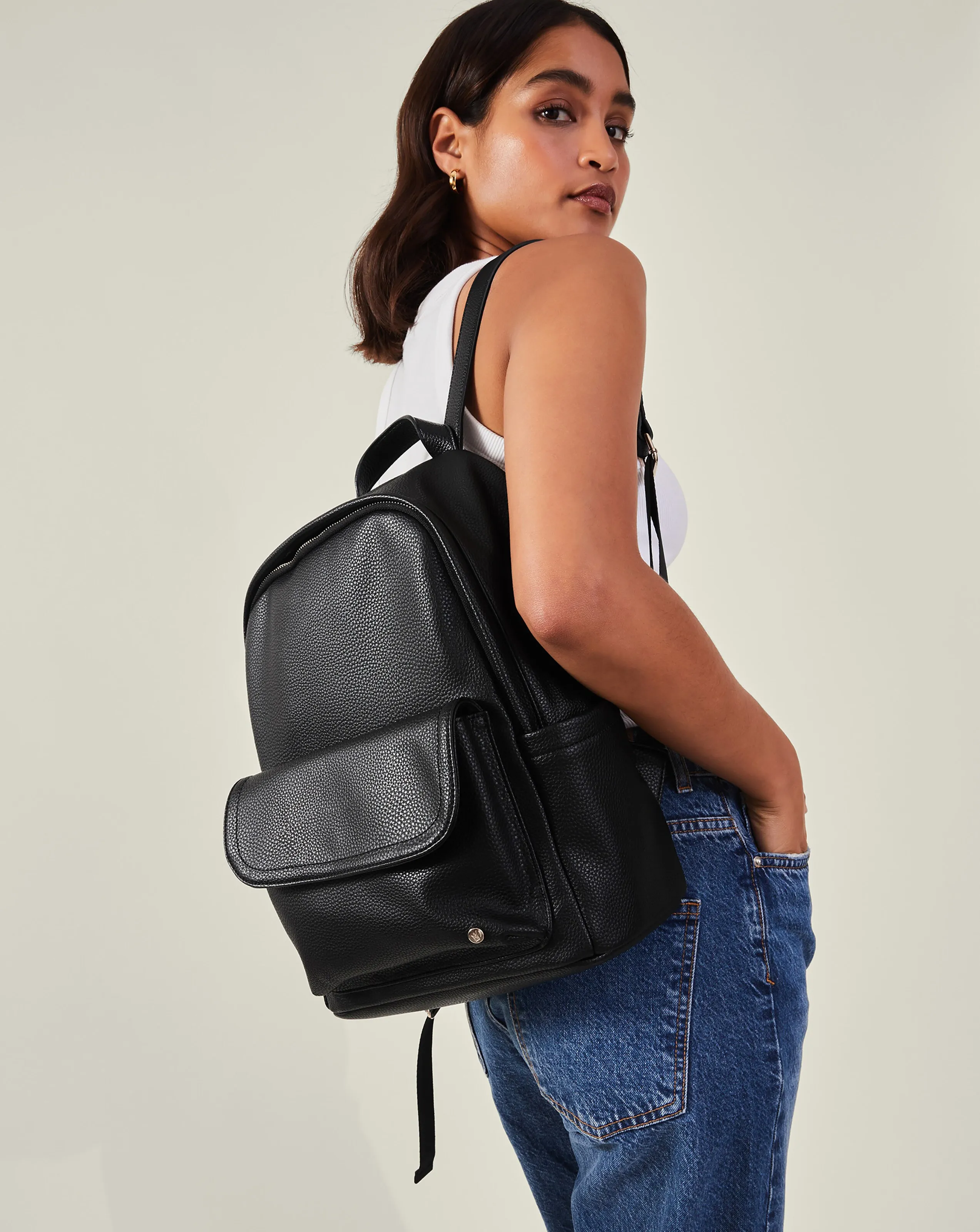 Accessorize Front Flap Backpack | Simply Be