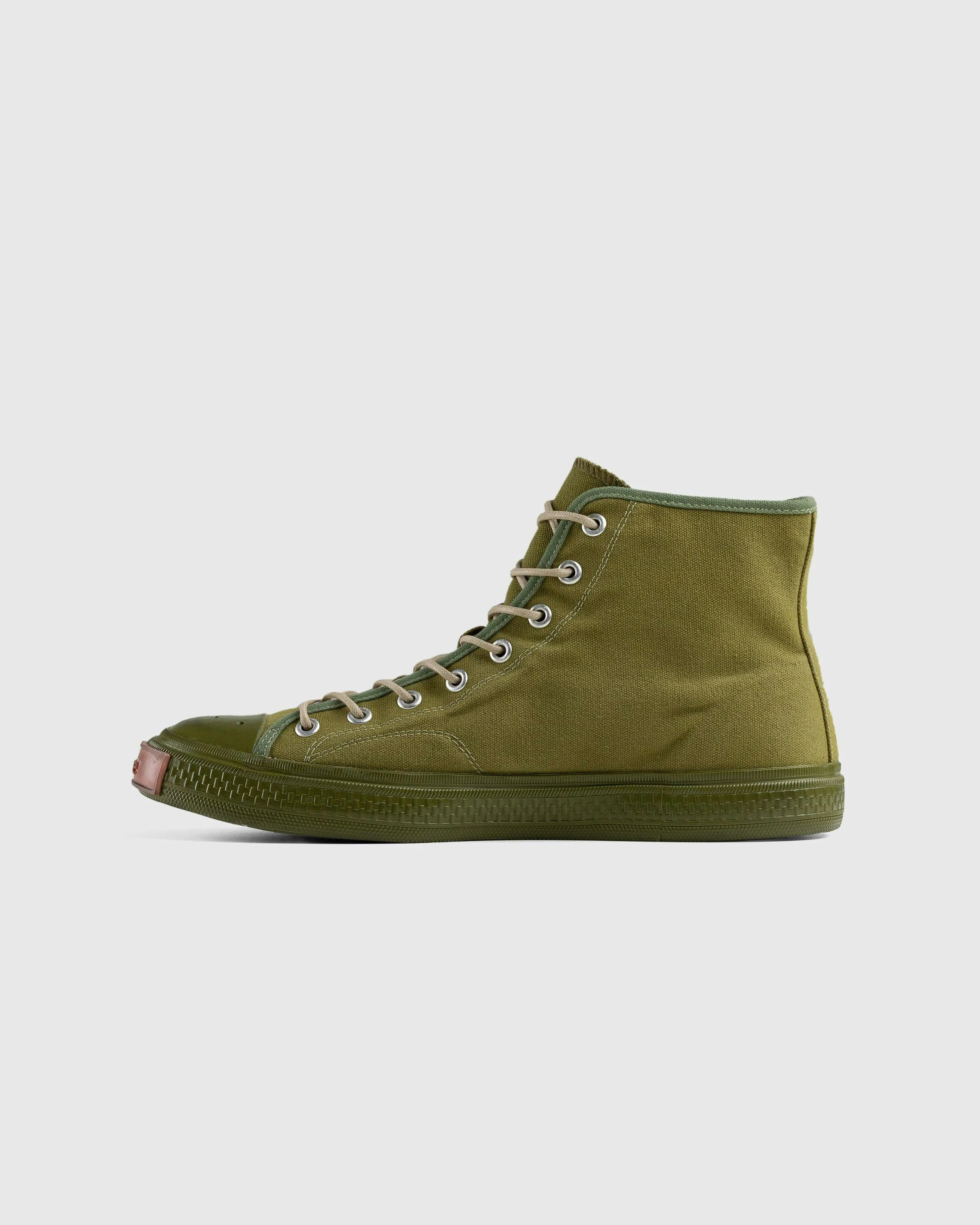 Acne Studios – Ballow High-Top Sneakers Olive Green | Highsnobiety Shop