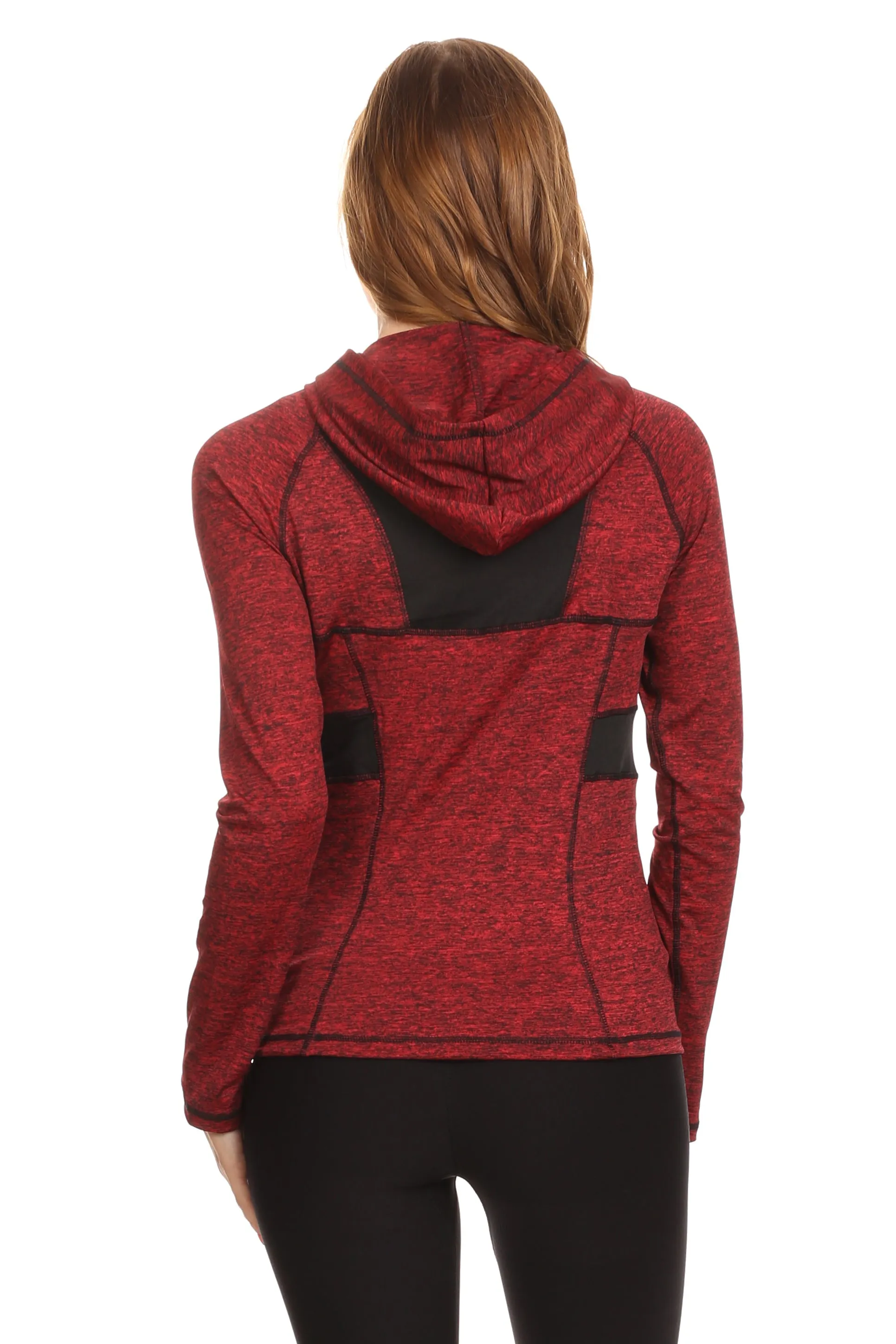 Active Zip Up Jacket With Hoodie