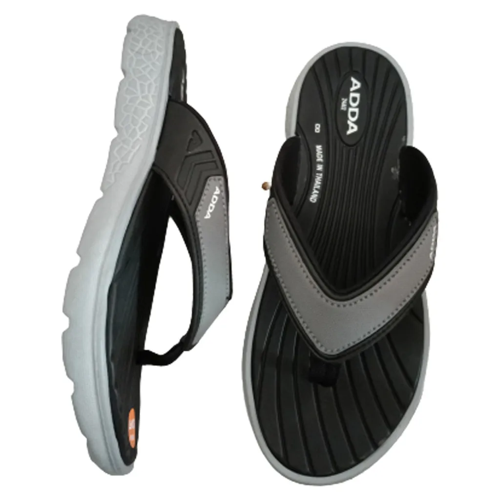 ADDA OMEGA-33 NAVY/RED MENS SLIPPER