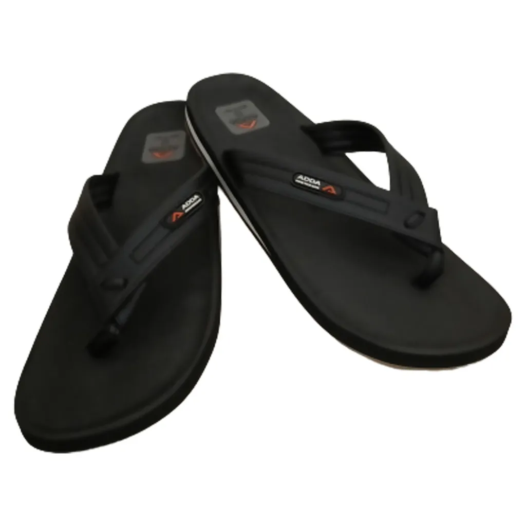 ADDA ONLY-1 BLACK MEN'S SLIPPER