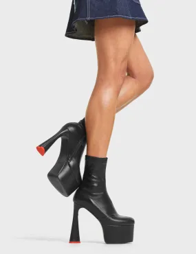 Addicted Platform Ankle Boots