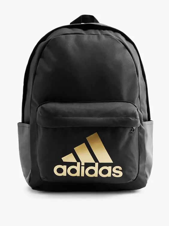 adidas  Adidas Black/ Gold Classic Backpack