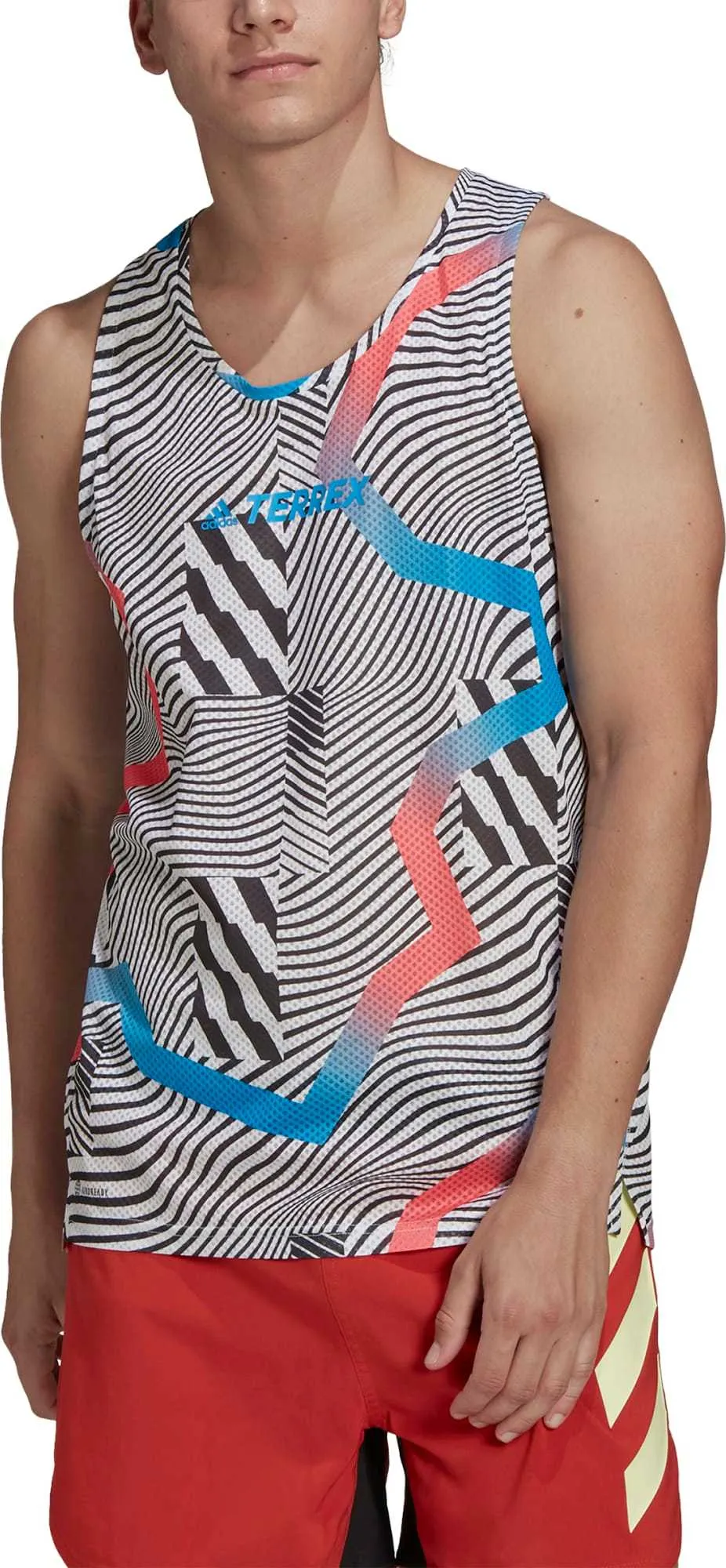 Adidas Men's Terrex Agravic Tank Top White | Buy Adidas Men's Terrex Agravic Tank Top White here | Outnorth