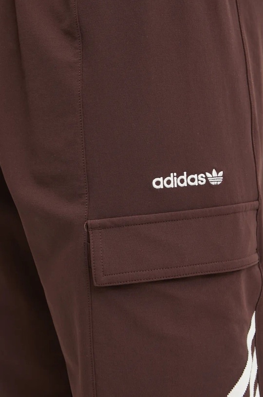adidas Originals joggers Cargo Pant brown color with an application IX9621