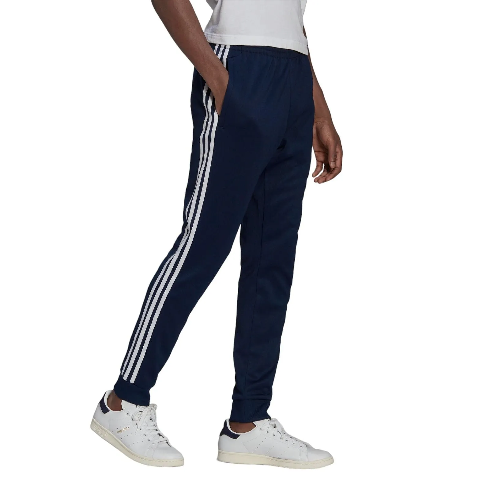 adidas Originals SST Superstar Track Pants - Collegiate Navy / Red
