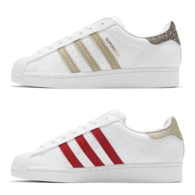 adidas Originals Superstar W Xmas Gingerbread Man White ...