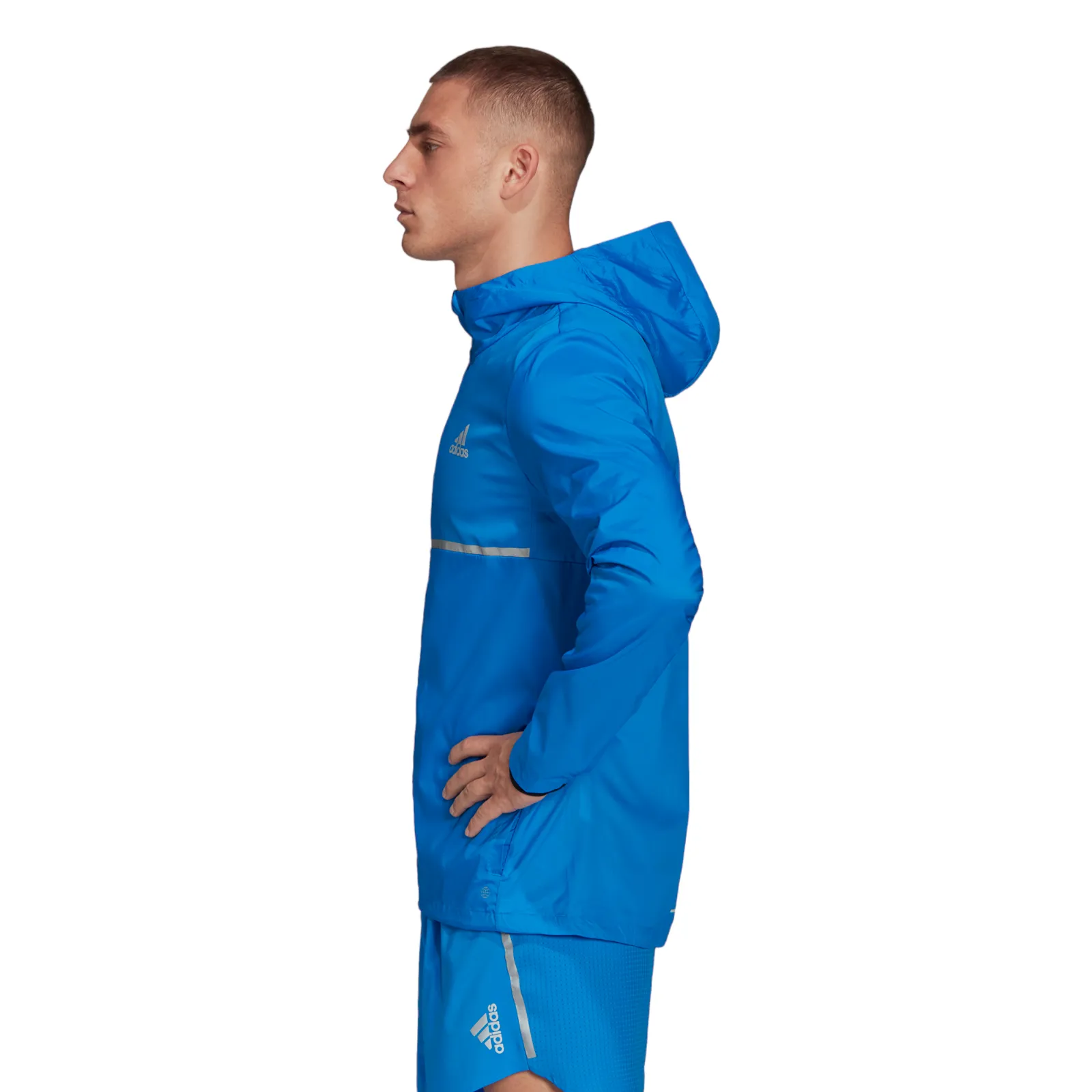 adidas Own The Run Full ZIp Running Jacket - Blue