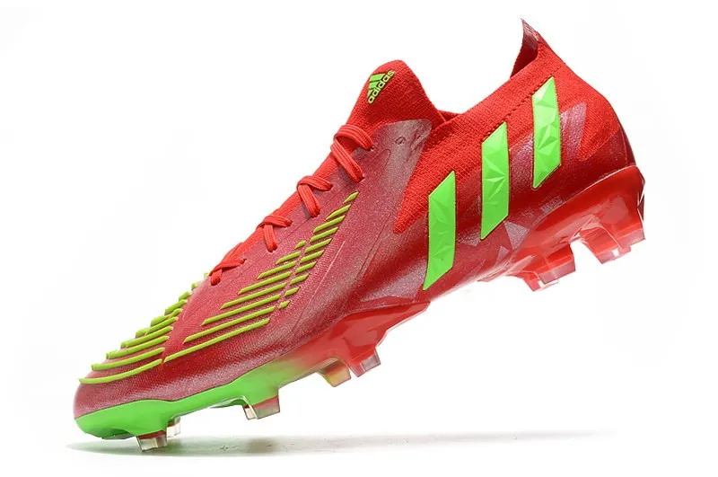 adidas Predator Edge.1 Low FG Game Data - Red/Green/Core Black