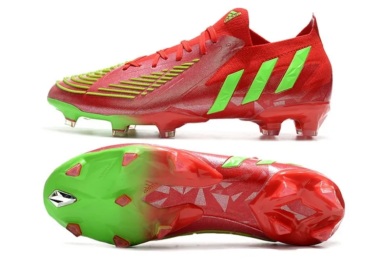 adidas Predator Edge.1 Low FG Game Data - Red/Green/Core Black