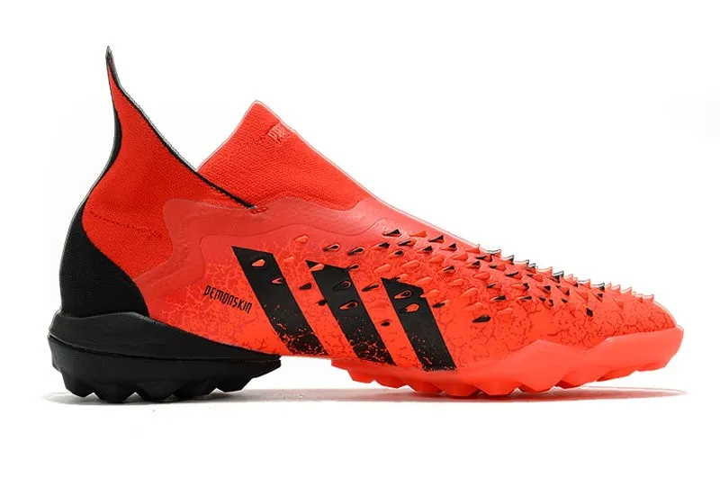 Adidas Predator Freak+ Laceless TF Meteorite - Red / Black