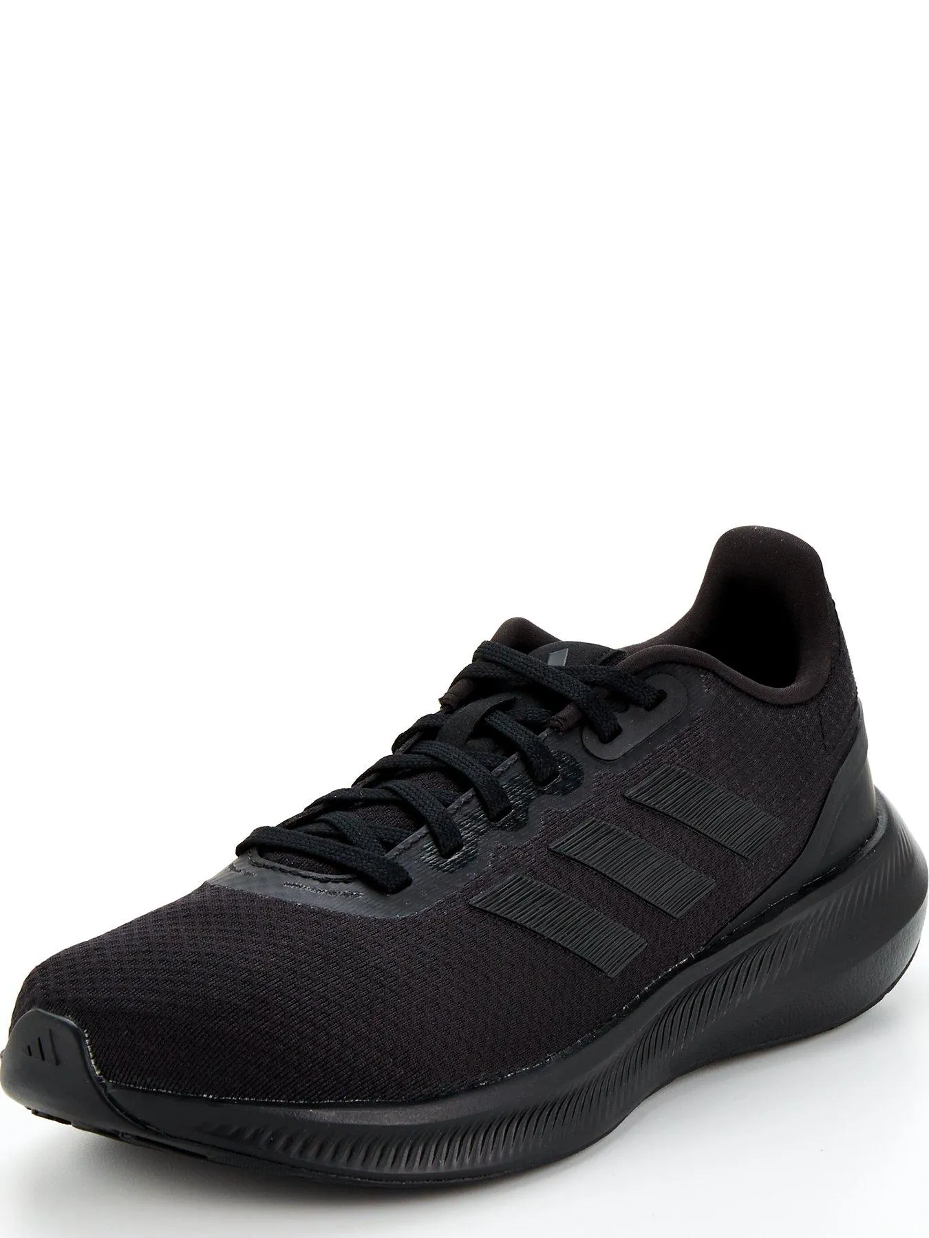 adidas Runfalcon 3.0 Wide Fit Running Trainers - Black