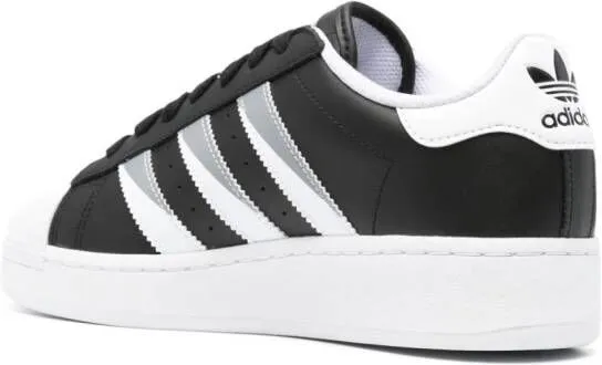 Adidas Superstar leather sneakers Black