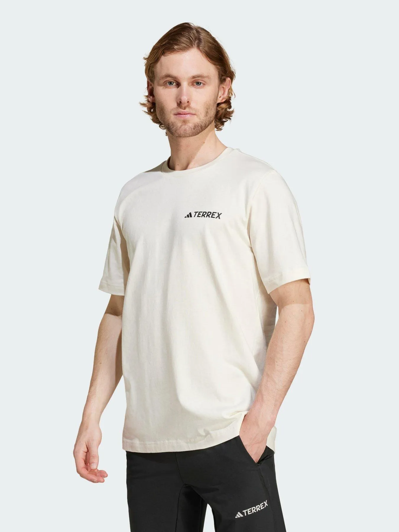 adidas Terrex Back Graphic Tee - White