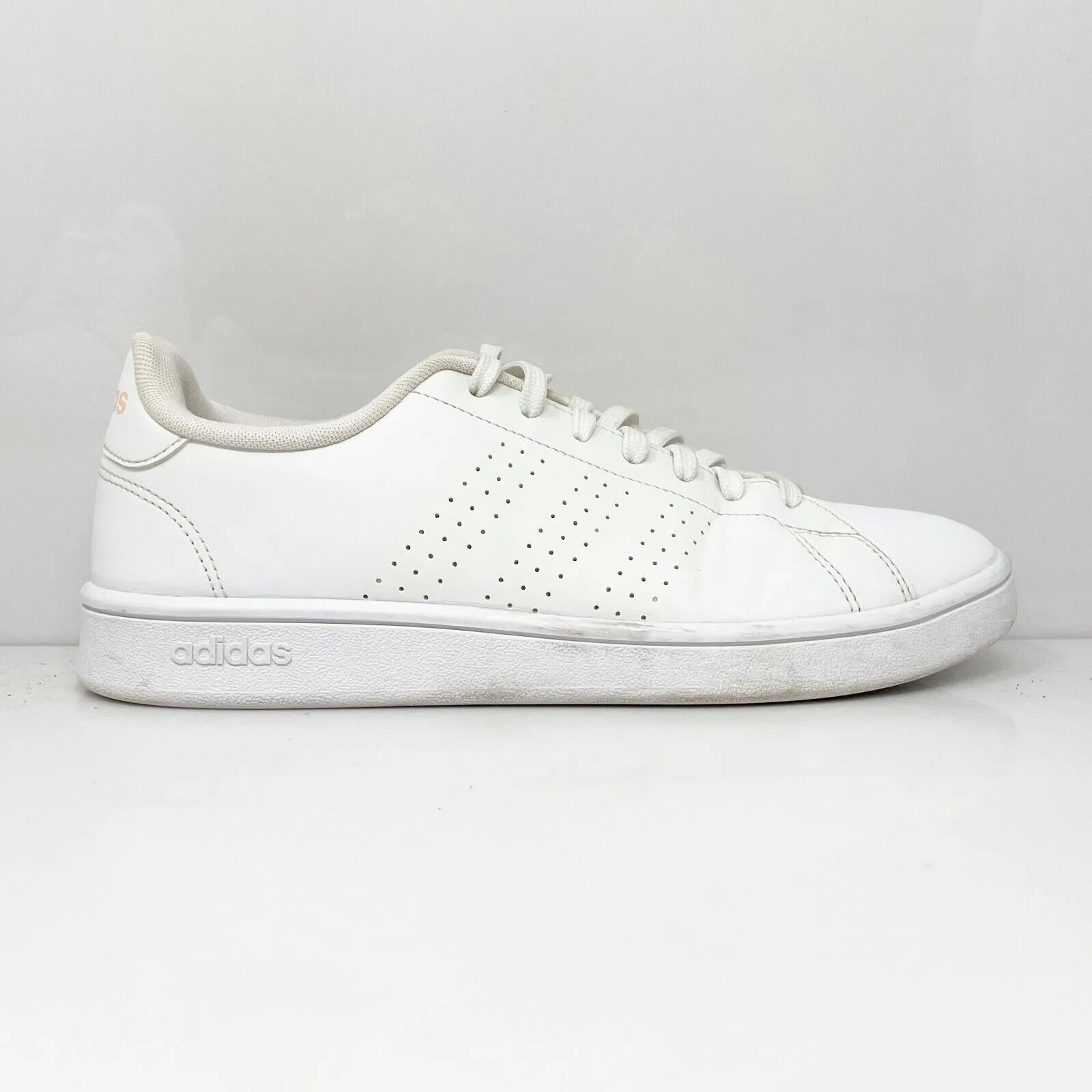 Adidas Womens Advantage Base EE7510 White Casual Shoes Sneakers Size 9