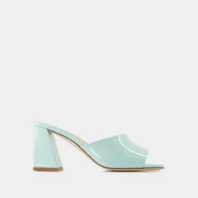 Aeyde  Sandi Sandals - Aeyde - Acqua - Patent Leather