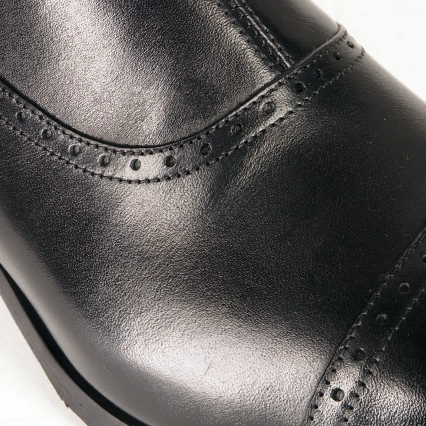 AF Black Polished Showjumping Boot 33202