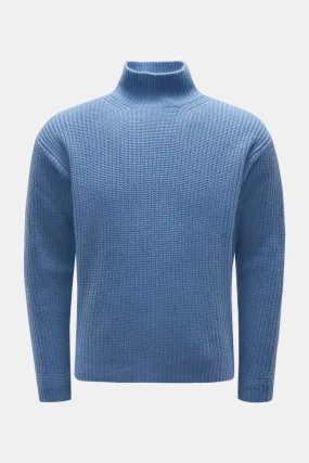 AGNONA cashmere jumper smoky blue