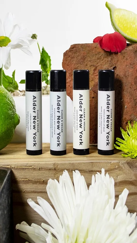 Alder New York   4x Lip Balm Set 