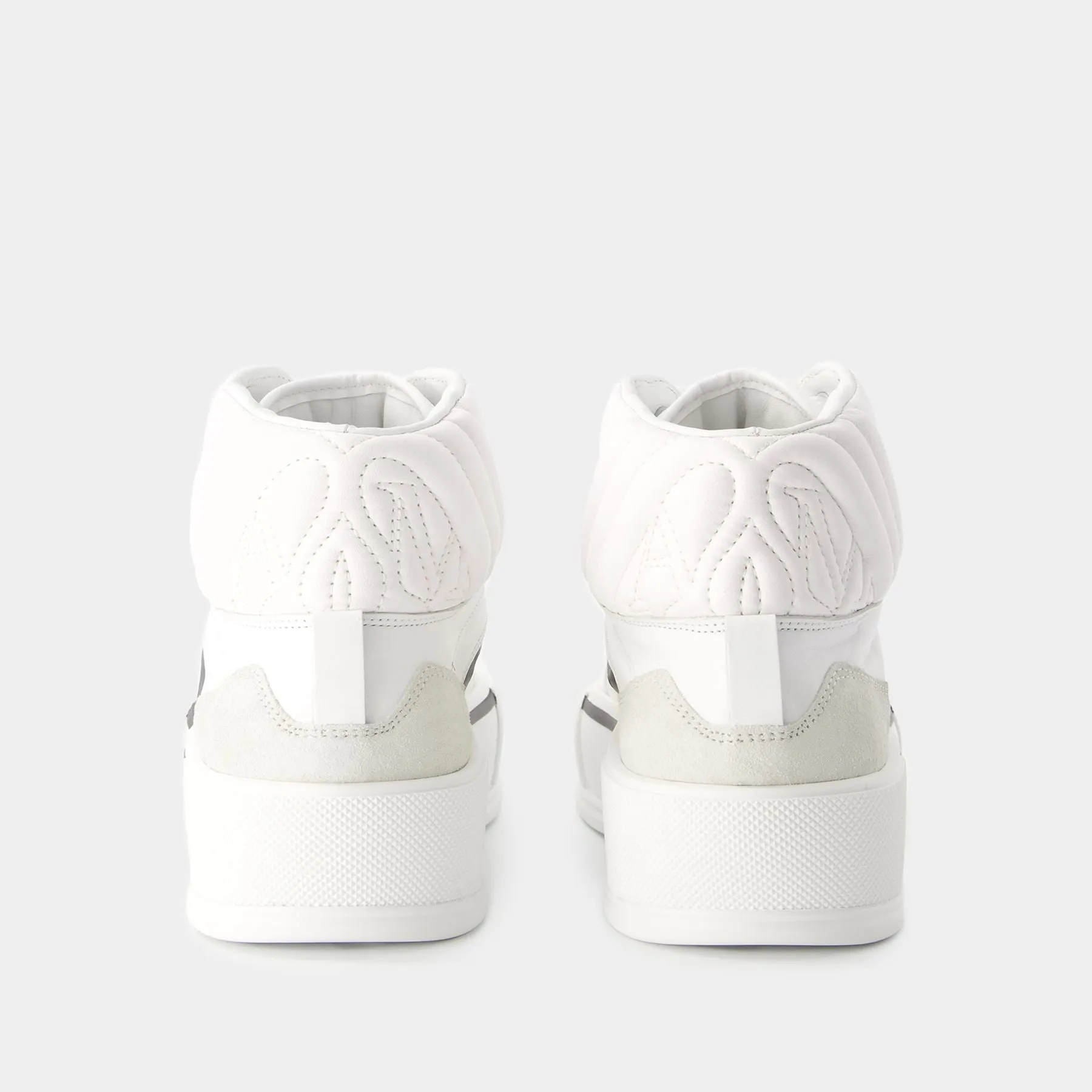 Alexander McQueen  Oversized Sneakers - Alexander McQueen - Leather - White/Black