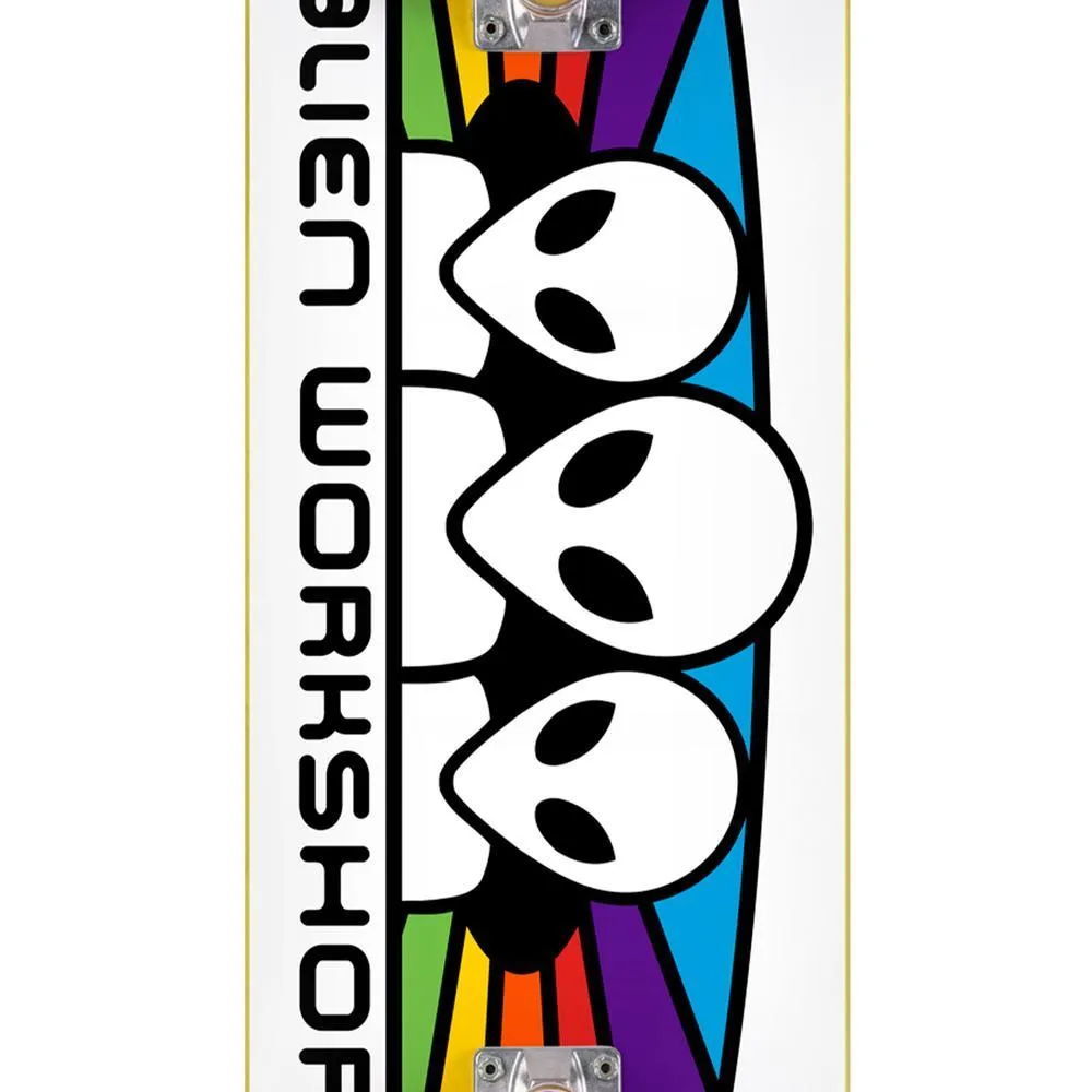 Alien Workshop Spectrum Factory Complete Skateboard White 8