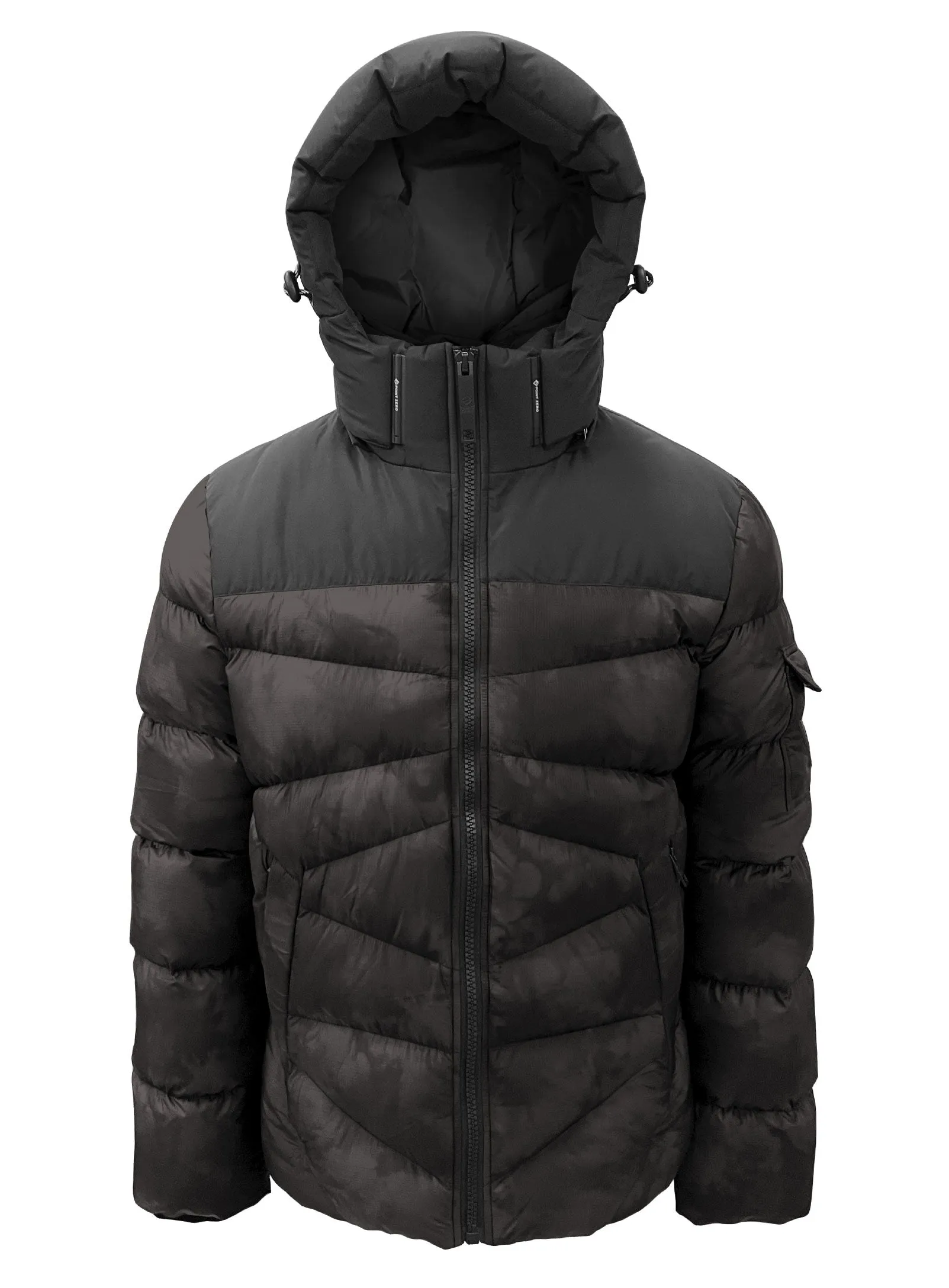 ALLTON| Engineered quilted Puffer printed Jacket||ALLTON|Veste matelassée imprimée à garnissage technique