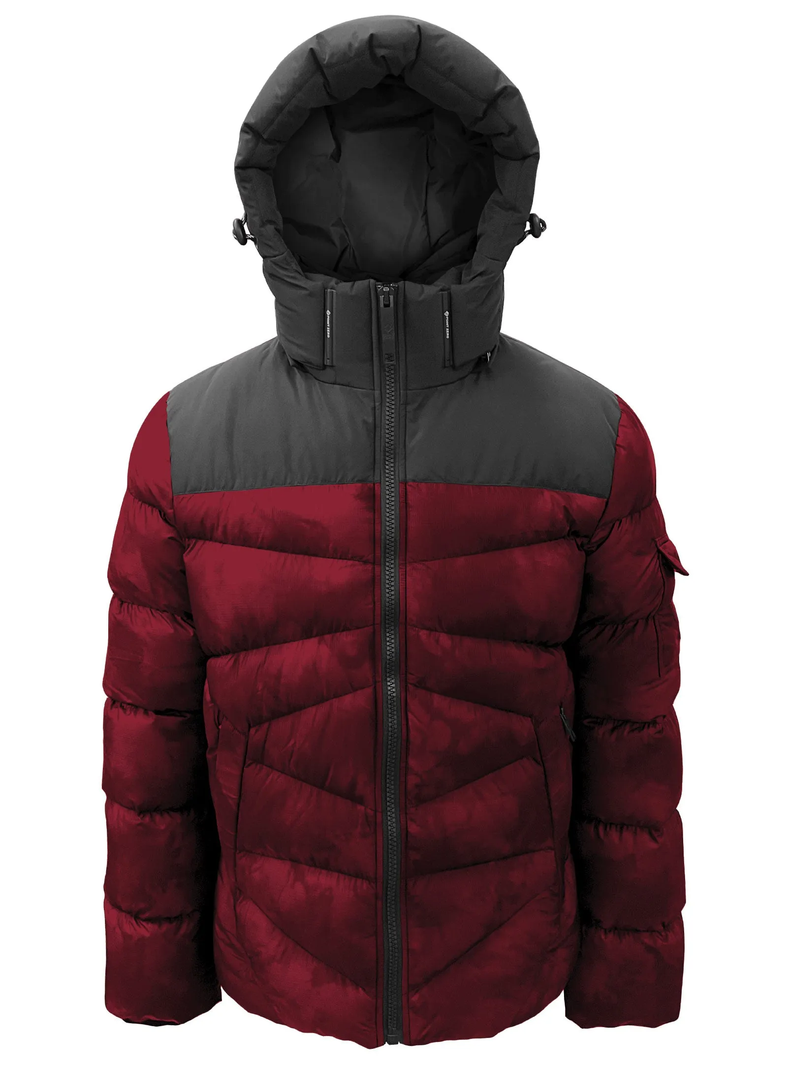 ALLTON| Engineered quilted Puffer printed Jacket||ALLTON|Veste matelassée imprimée à garnissage technique