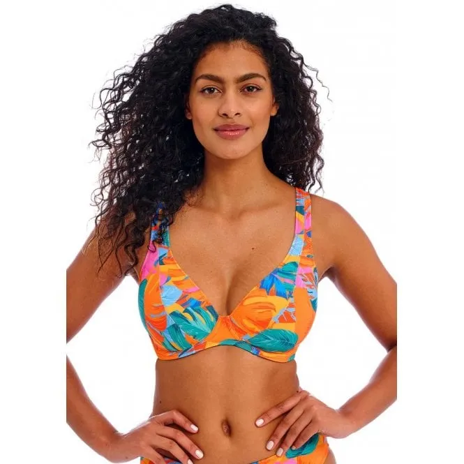 ALOHA COAST UW HIGH APEX BIKINI TOP