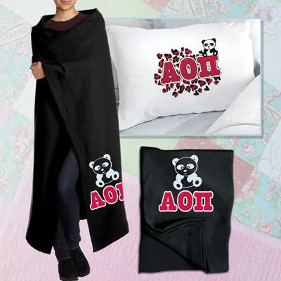 Alpha Omicron Pi Pillowcase / Blanket Package - CAD